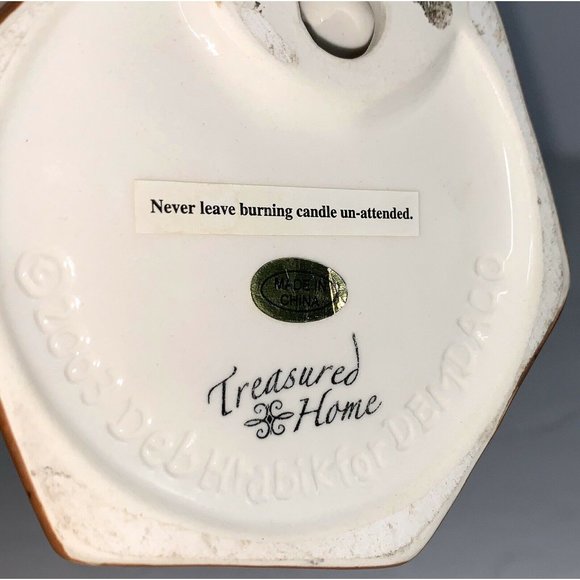 Set Of 2 Deb Hrabik Demdaco Treasured Home Taper Candle Holder Candlesticks - Picture 4 of 6